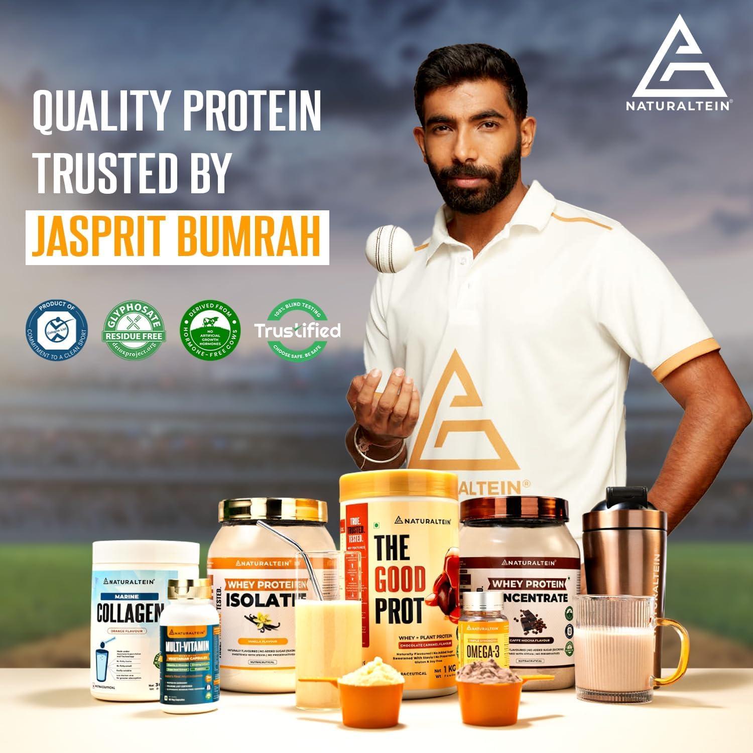 NATURALTEIN NATURALTEIN The Good Prot Protein, (Naturally flavored, Non GMO, No Artificial Sweeteners, Banned Substances Free) (Chocolate)