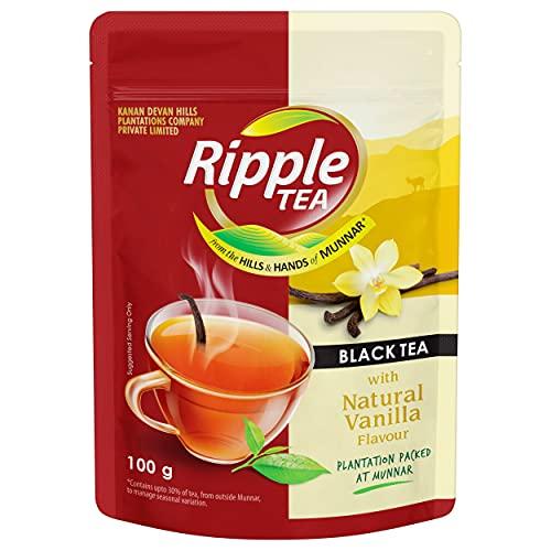 RIPPLE Ripple Black Tea with Natural Vanilla - 100gm