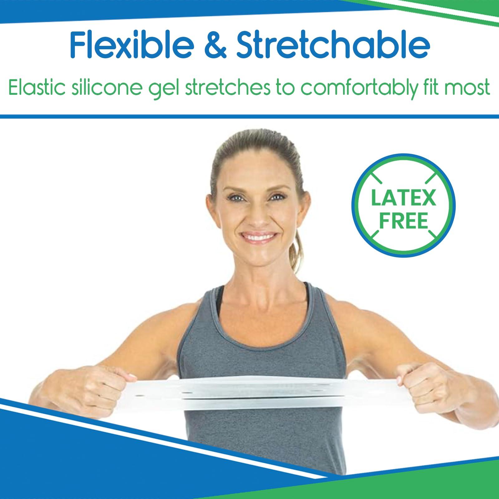 VIVEsole ViVEsole Silicone Gel Heel Cups - Shoe Inserts for Plantar Fasciitis, Sore Heel Pain, Bone Spur & Achilles Pain - Pad & Shock Absorbing Support (Heel Protectors)