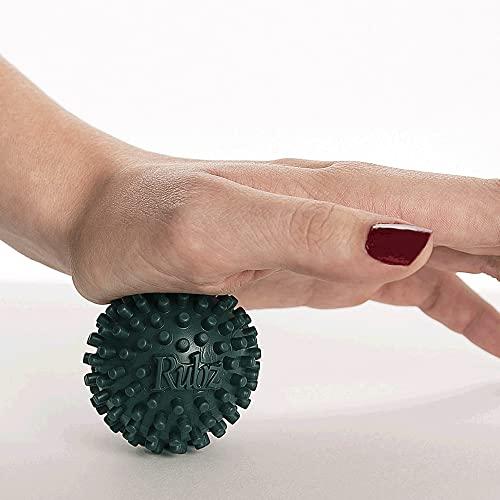 Due North Due North Foot Rubz Foot Hand and Back Massage Ball, Relief from Plantar Fasciitus, Green