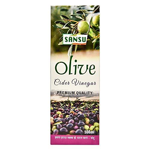 SANSU SANSU Olive Vinegar || Zaitoon Ka Sirka || (Pack of 3)