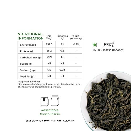Deroi Tea DEROI TEA Assam Lush Green Tea | CARBON-FREE DRIED TEA | 100% Natural Whole Leaf | Assam Tea | 1Bud & 2 Leaves| Antioxidant Rich | Bitterless | 100 g - 60 Cups | Pack of 5