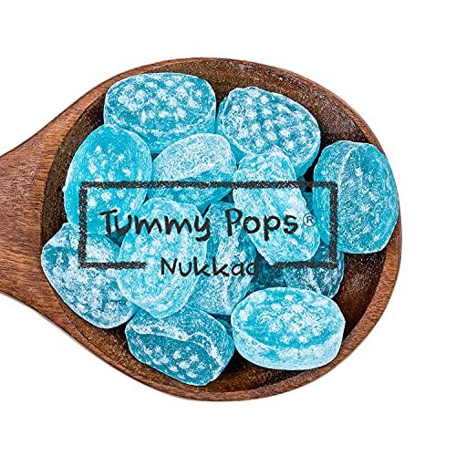 Tummy Pops Tummy Pops | Mint Candy Pack - 300gm Jar | Peppermint Candy Toffee | Sugar Fruits Sweet & Sour Candy for Kids