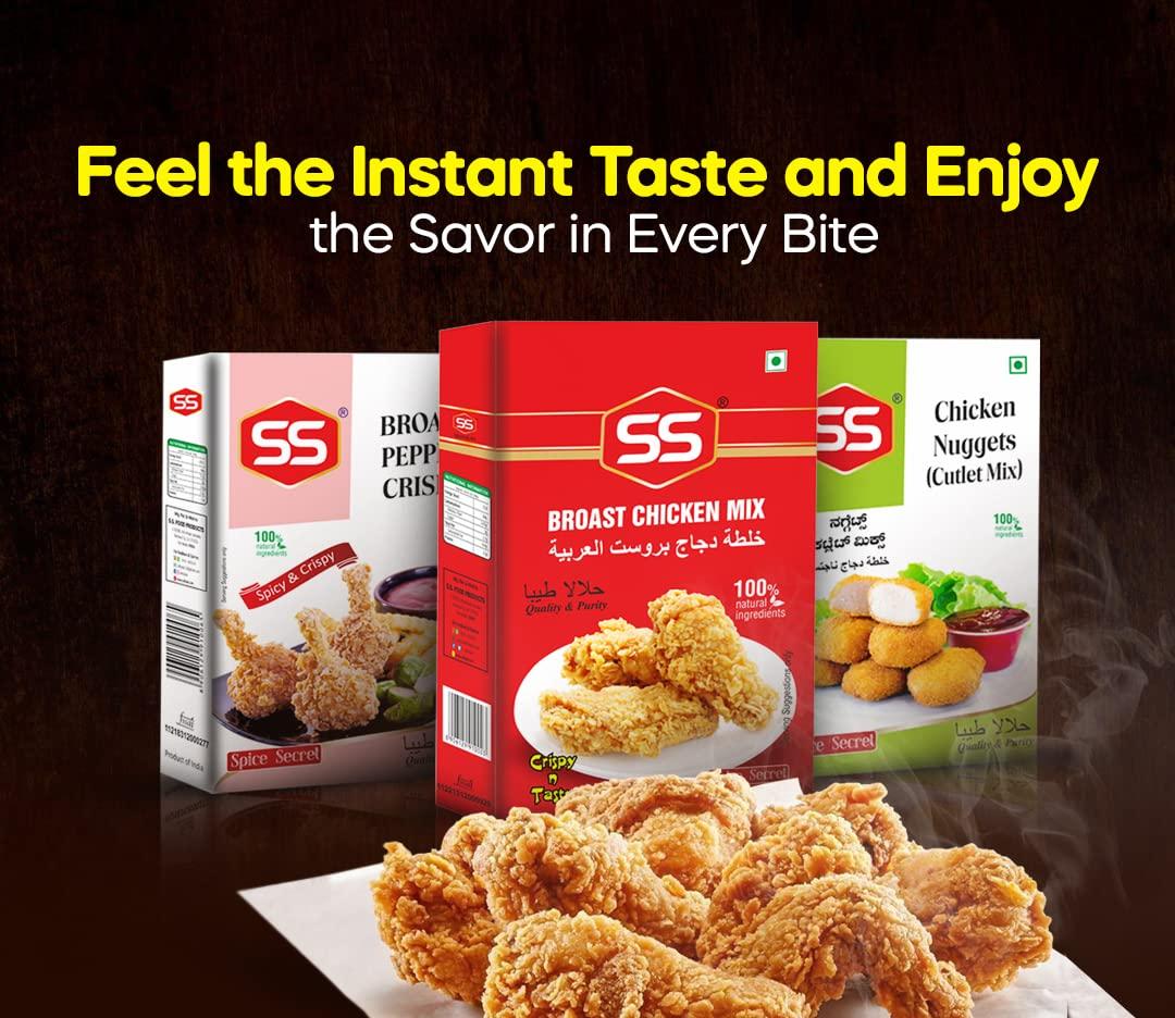 SS MASALAS SS MASALAS Chicken 65 Kabab Masala Powder 100g Box Pack of 3.