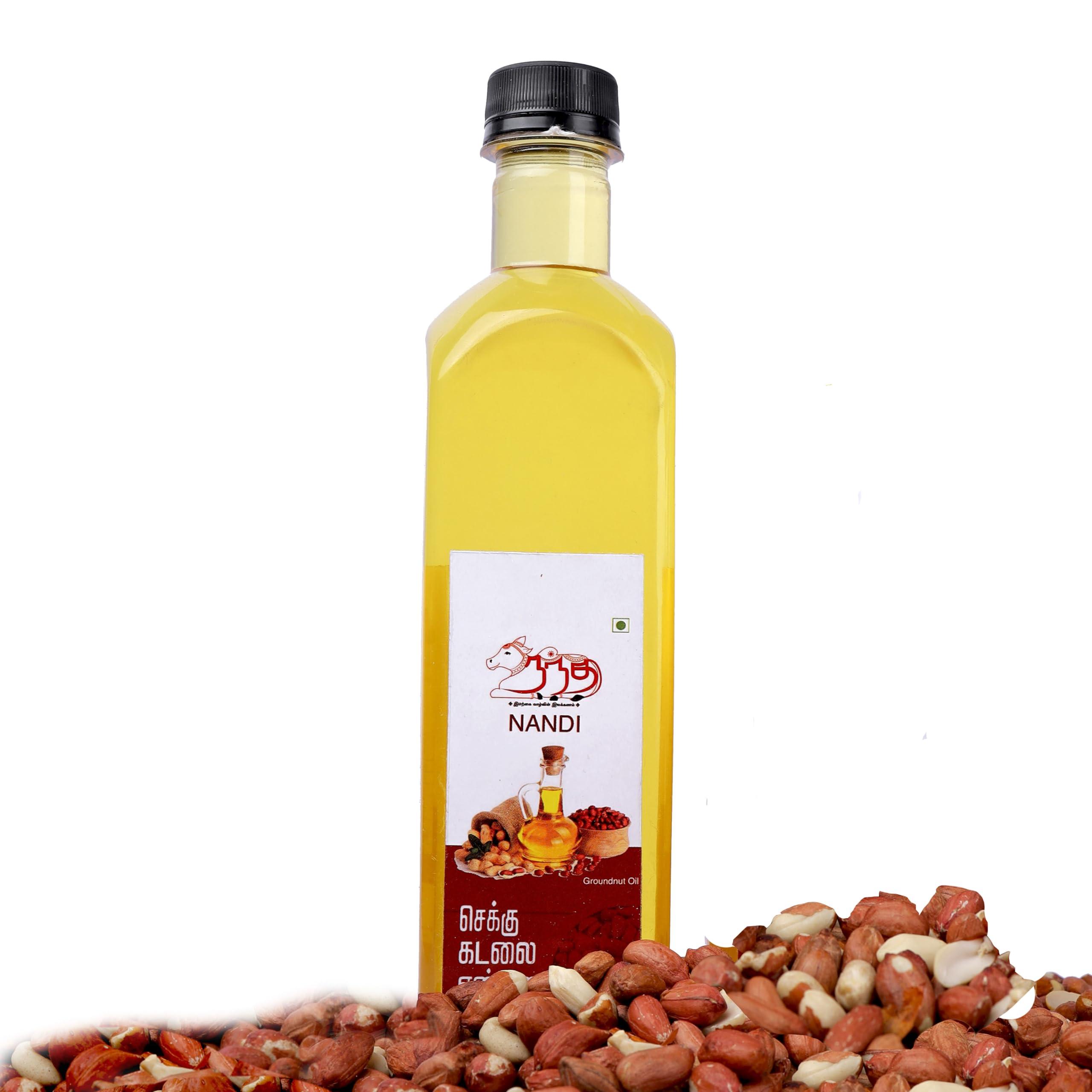 NANDI Nandi Cold Pressed Groundnut Oil (500 ml)