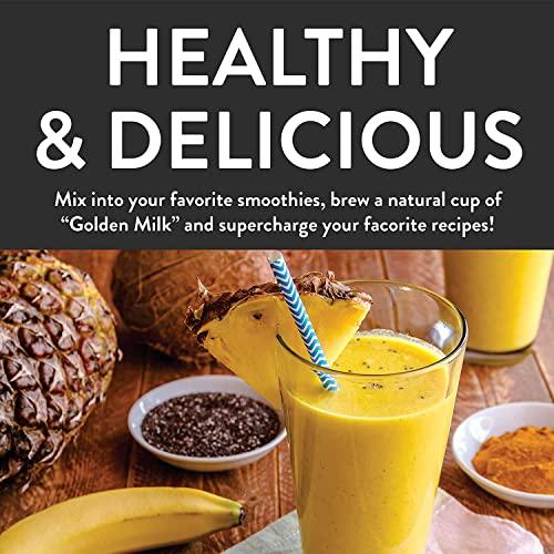 Malowal Malowal? Turmeric Powder Organic Pure Hand Pounded Haldi Powder Gluten Free Indian Spice High Curcumin Content - 450g (Pack of 1))