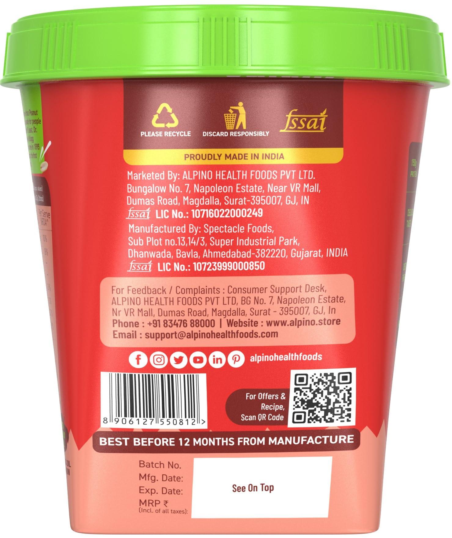 Alpino ALPINO High Protein Natural and Dark Chocolate Peanut Butter Combo