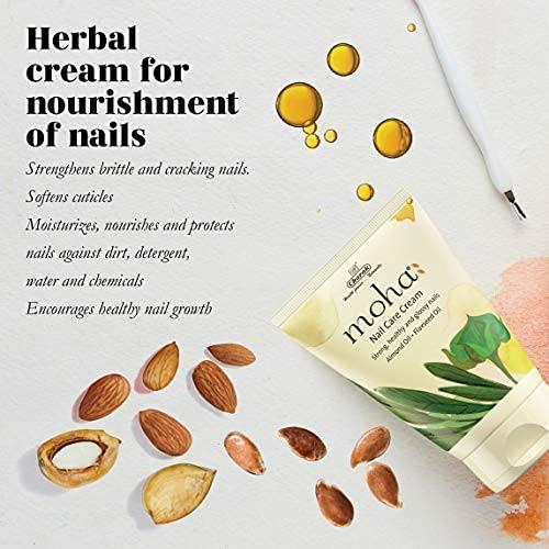 Moha: moha: Foot Cream For Rough, Dry and Cracked Heel, Feet Cream For Heel Repair With Benefits Of Aloe Vera, Papaya & Peppermint (Nail + Foot Care 100ml Each)