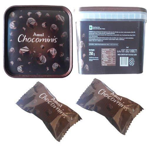 Amul Amul Chocominis Chocolate 250 Grams and Silver Plated Coin
