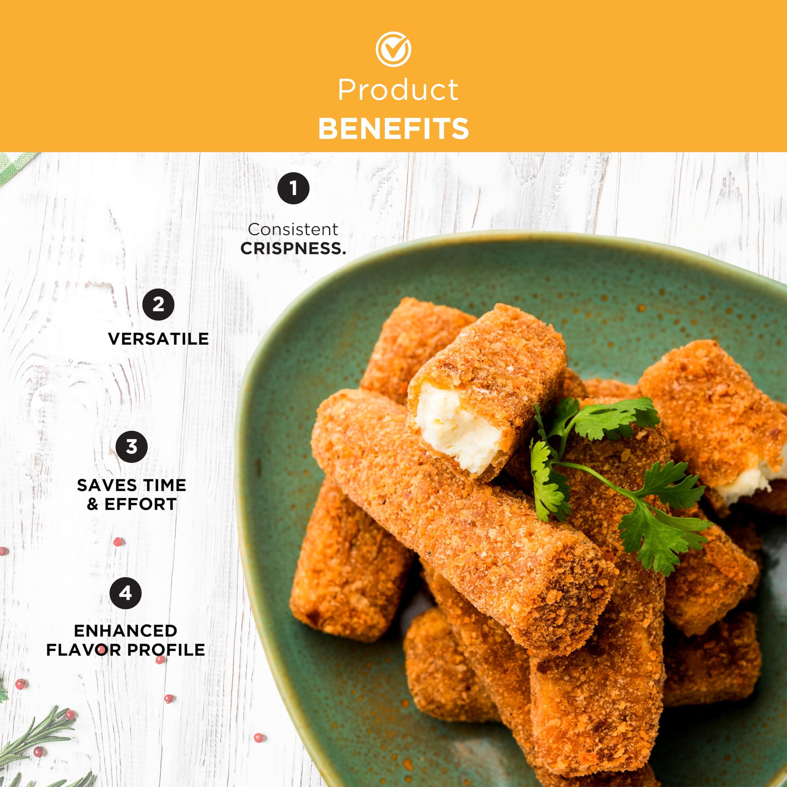 FSIPLs Chefs Art Chef\'s Art - Mild Breading Mix | Seasoned Coating Mix for Perfectly Crispy Fried Foods | Quick & Easy to Use | Multipurpose Coating Powder for Chicken, Fish, Veggies | 1 kg