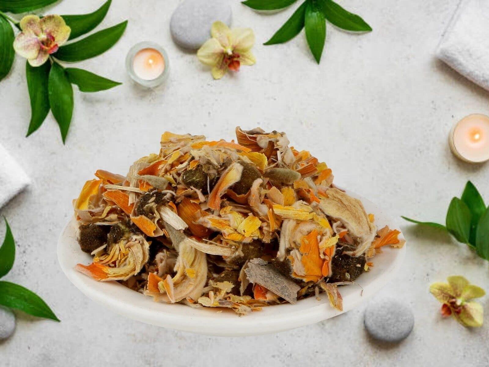 Dirghaanshi Dirghaanshi Dry Palash Phool,Tesu Phool,Kesu Phool,Dhaak Phool,Butea Monosperma,Flower of Palash,Phool Tesu.Kesula Phool,Palsh Flower,Palas,Mutthuga,Bijasneha,Dhak,Chichra,Polash (Pack of 200 GM)