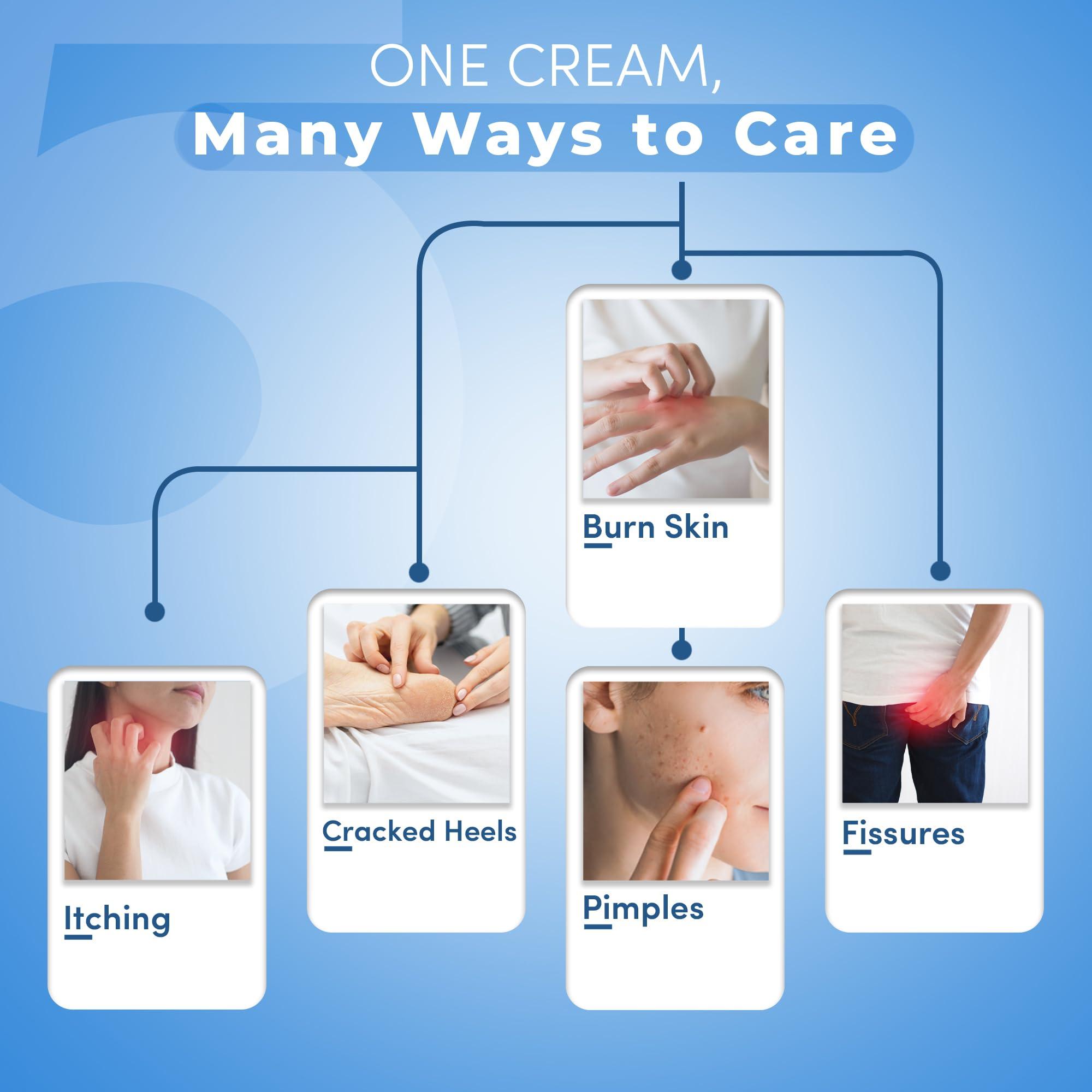 KAILAS JEEVAN Kailas Jeevan Ayurvedic Multipurpose Cream | Foot Care for Diabetics | Moisturizes & Repairs Dry, Cracked Feet | Heel & Callous Treatment | Soothes Chapped Skin | Paraben-Free Formula 30g (Pack of 2)