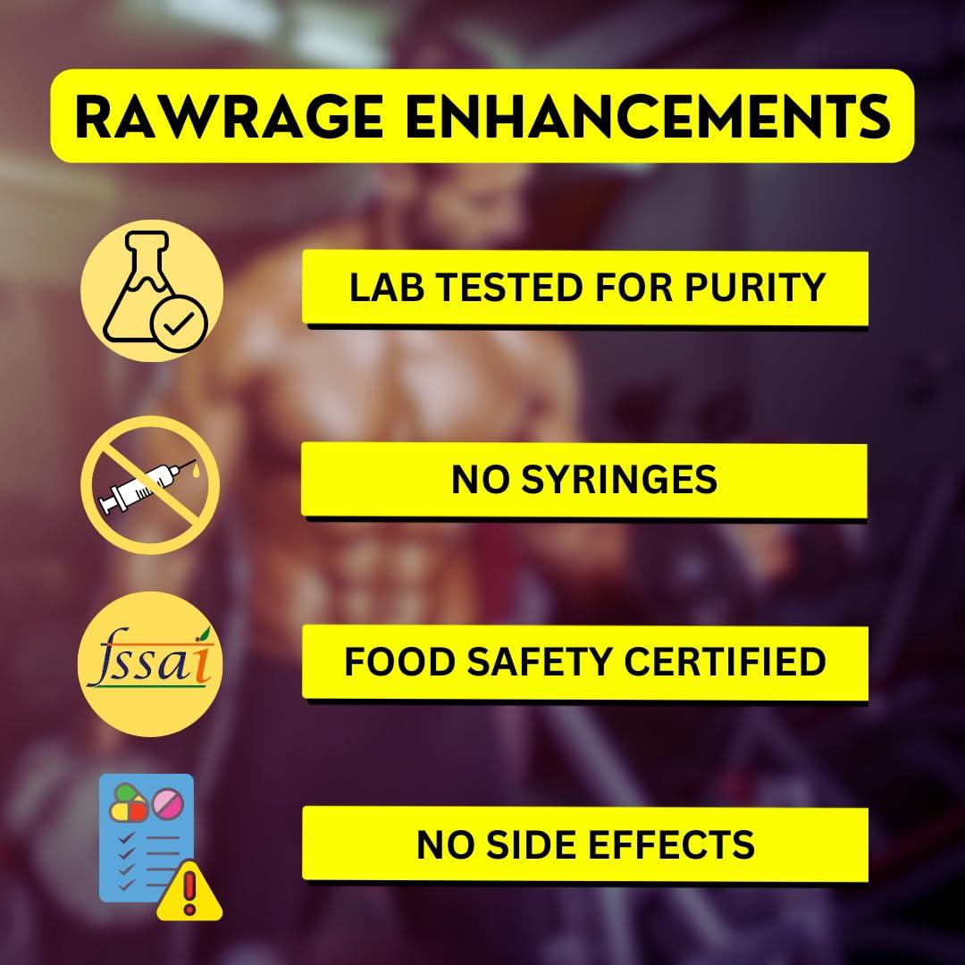 RAWRAGE Rawrage Super Bulk Mass Gainer | High Protein & High Calorie Weight Gainer Powder with Vitamins and Minerals | Gain Super Size - 2 kg (Chocolate)