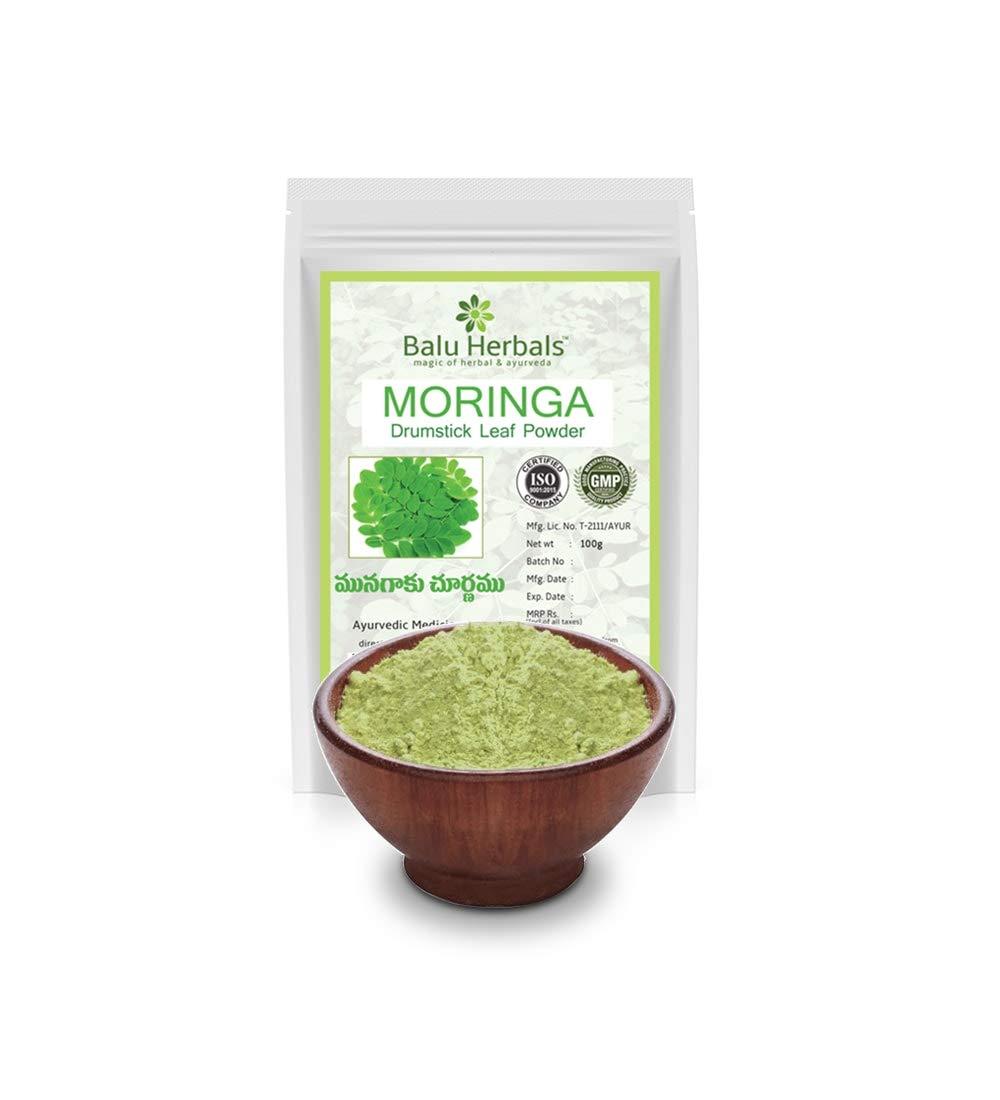 Balu Herbals Moringa | Drumstick Leaves | Munagaku Powder 100g