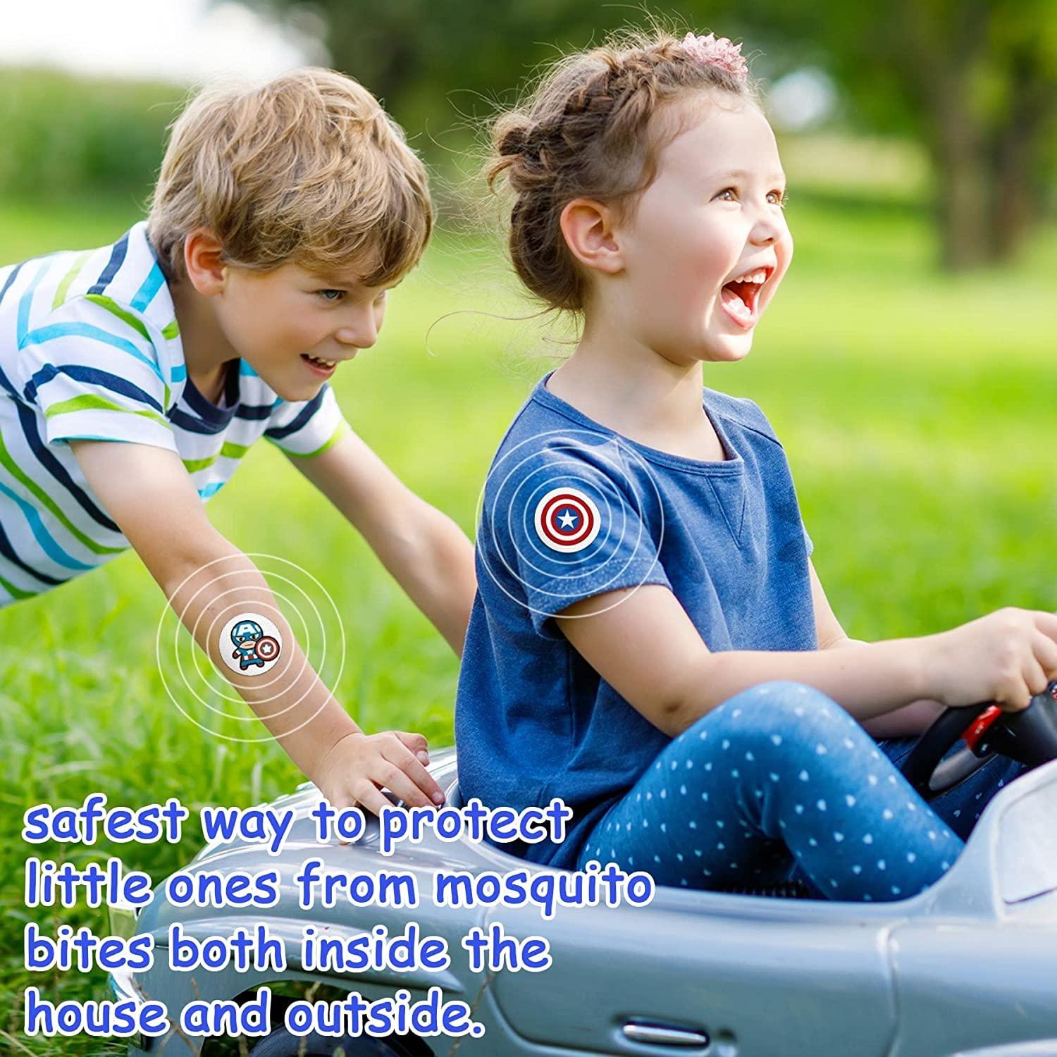 Deetto Mosquito Repellent Patches 100% Natural Repellent Mosquito Patches For Baby, Kids & Adult DEET Free Natural Citronella Mosquito Repellent Patchers Stickers for Travel Outdoor Indoor- Mix Design (2 PACK-72 PATCH)