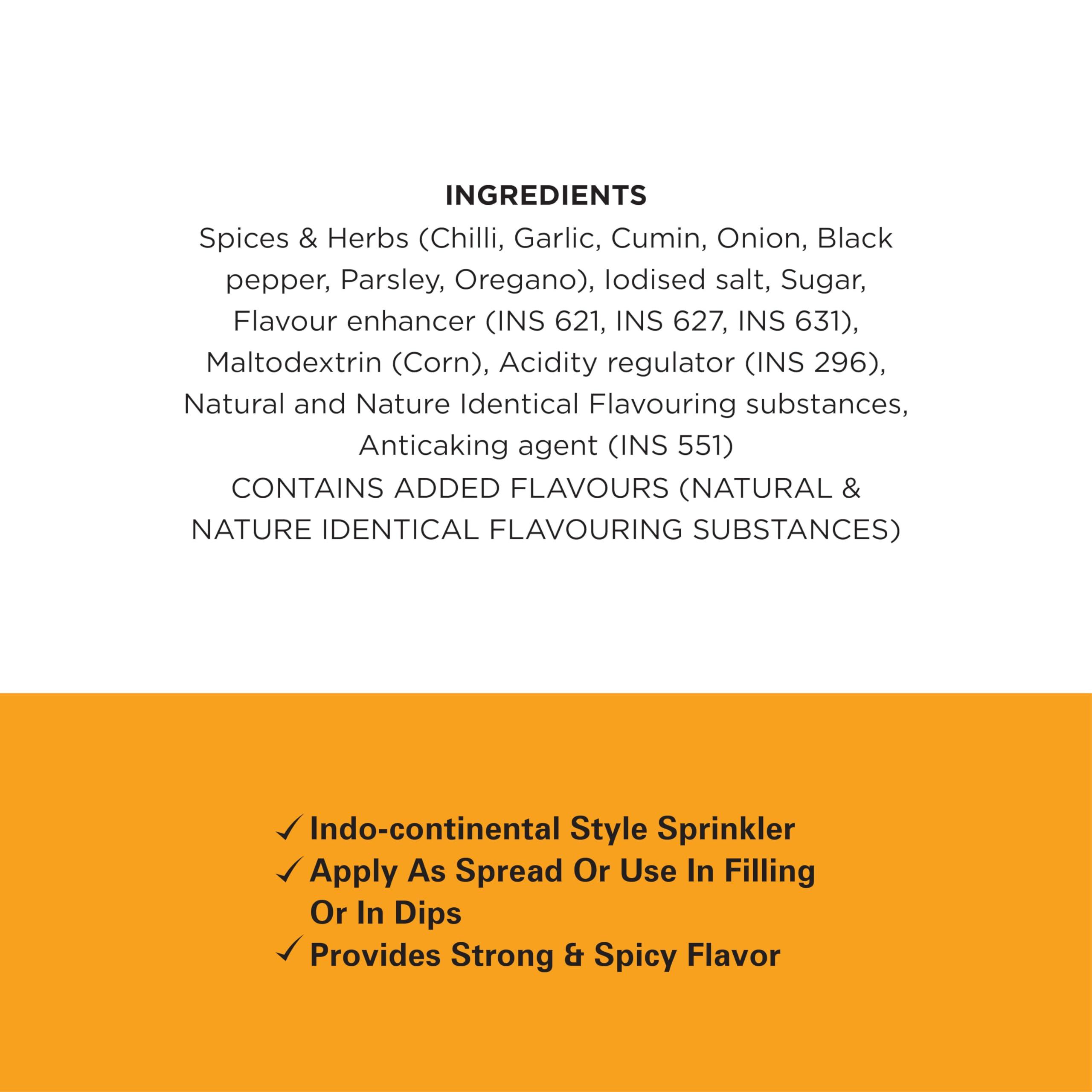 Chef's Art Chef'S Art Chilli Garlic Sprinkler (Food Seasoning) 500 Gm