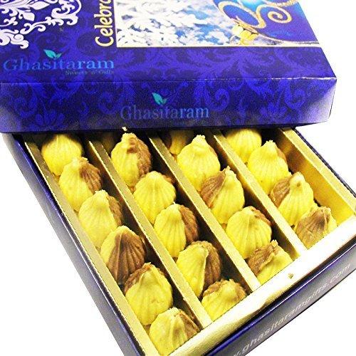 Ghasitaram Gifts Ghasitaram Gifts Sweets Ganesha Chaturthi Gifts Modaks Chocolate Twin Mawa Modaks 800 GMS