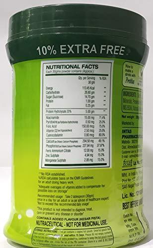 Intas Intas Protitas Protein Powder with Vitamins, Minerals | 220 g (Kesar Pista)