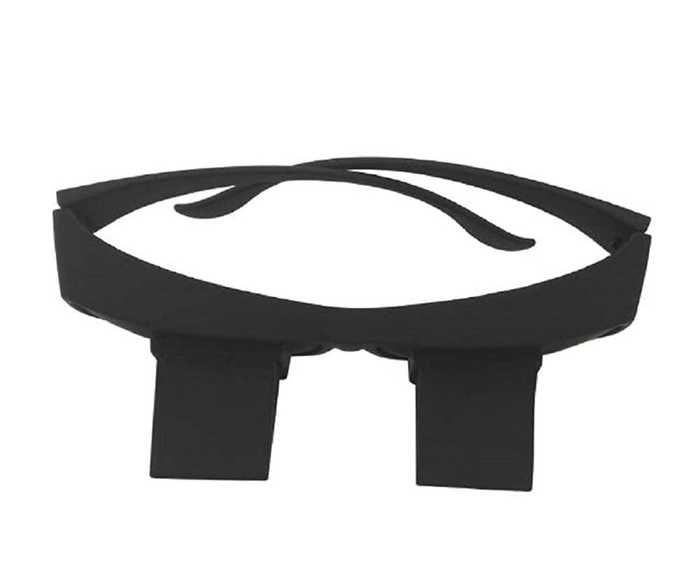 BIGXEN BIGXEN Lazy Prism Eye Glasses Lying Down Bed Horizontal Watching TV Reading Spectacles Horizontal Glasses - Black