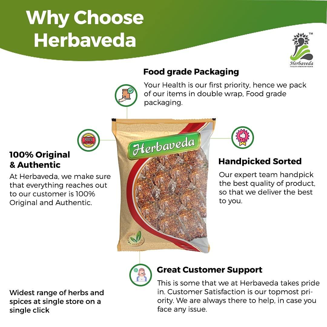 LEANBEING Herbaveda- Gond chuara 100g | Dates gum | khajoor gond | Gond chuhara