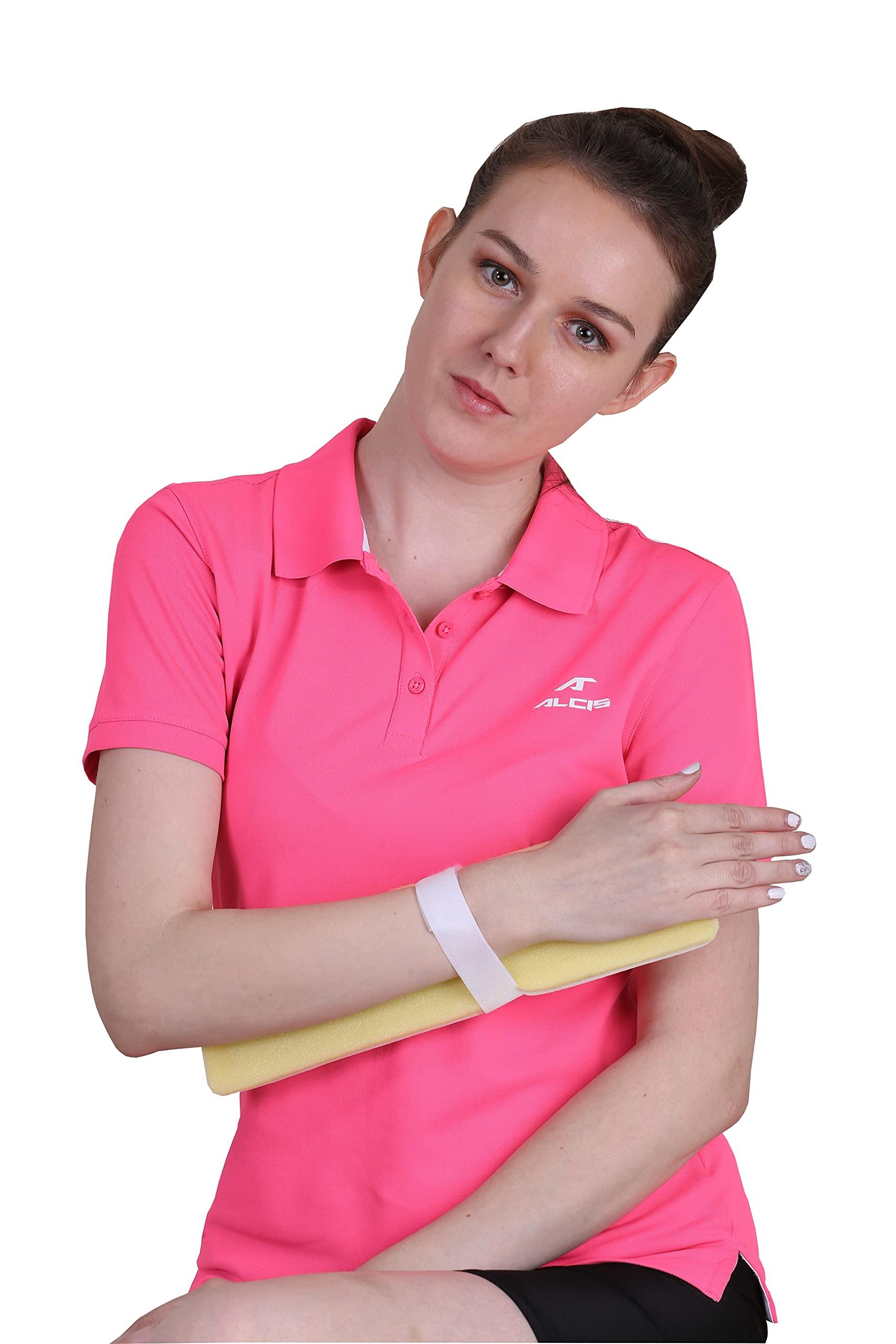 SALO Orthotics SALO Orthotics emergency U splint - Emergency Medical Splint roll - Fixed emergency U splint - First Aid shank Bone splint (LONG, ARM)