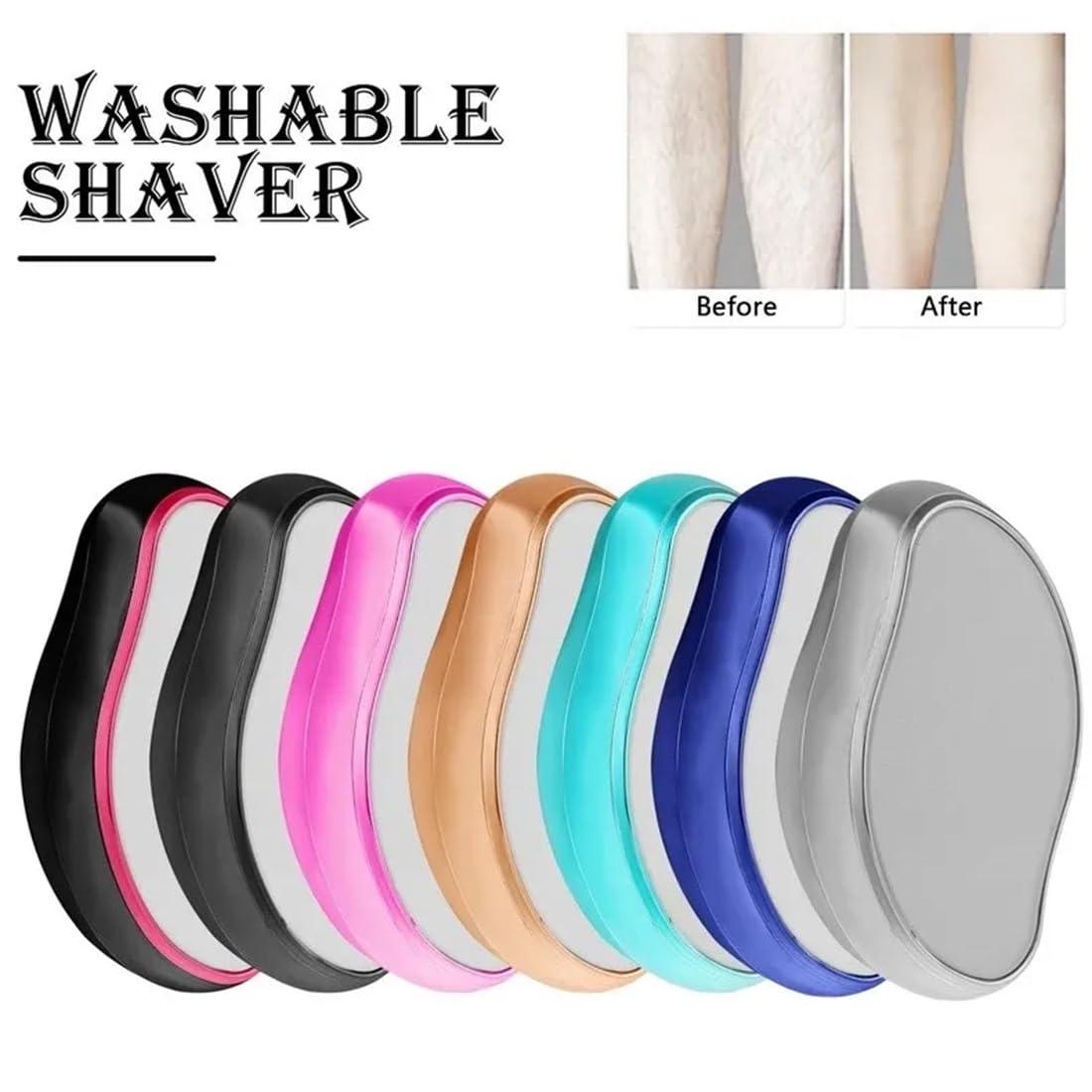 adbeni Adbeni Epilator Painless Hair Removal Exfoliation, For Women & Men, Magic Hair Remover Tool For Arms Legs Back, Washable, Smooth Silky Skin