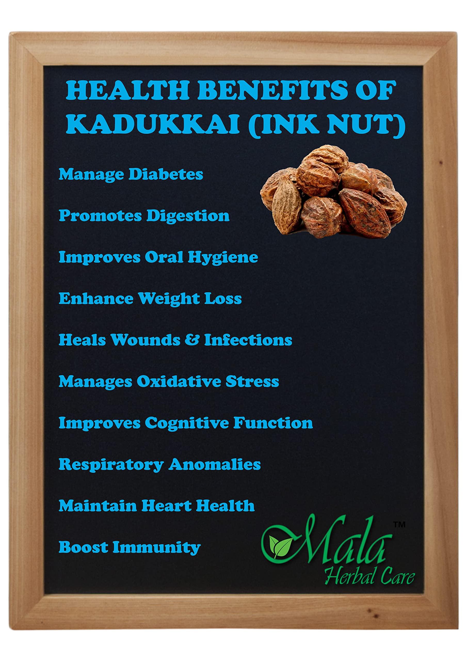 MALA FOODS MALA Kadukkai -50 GMS / Haritaki / Terminalia Chebula - 50 G