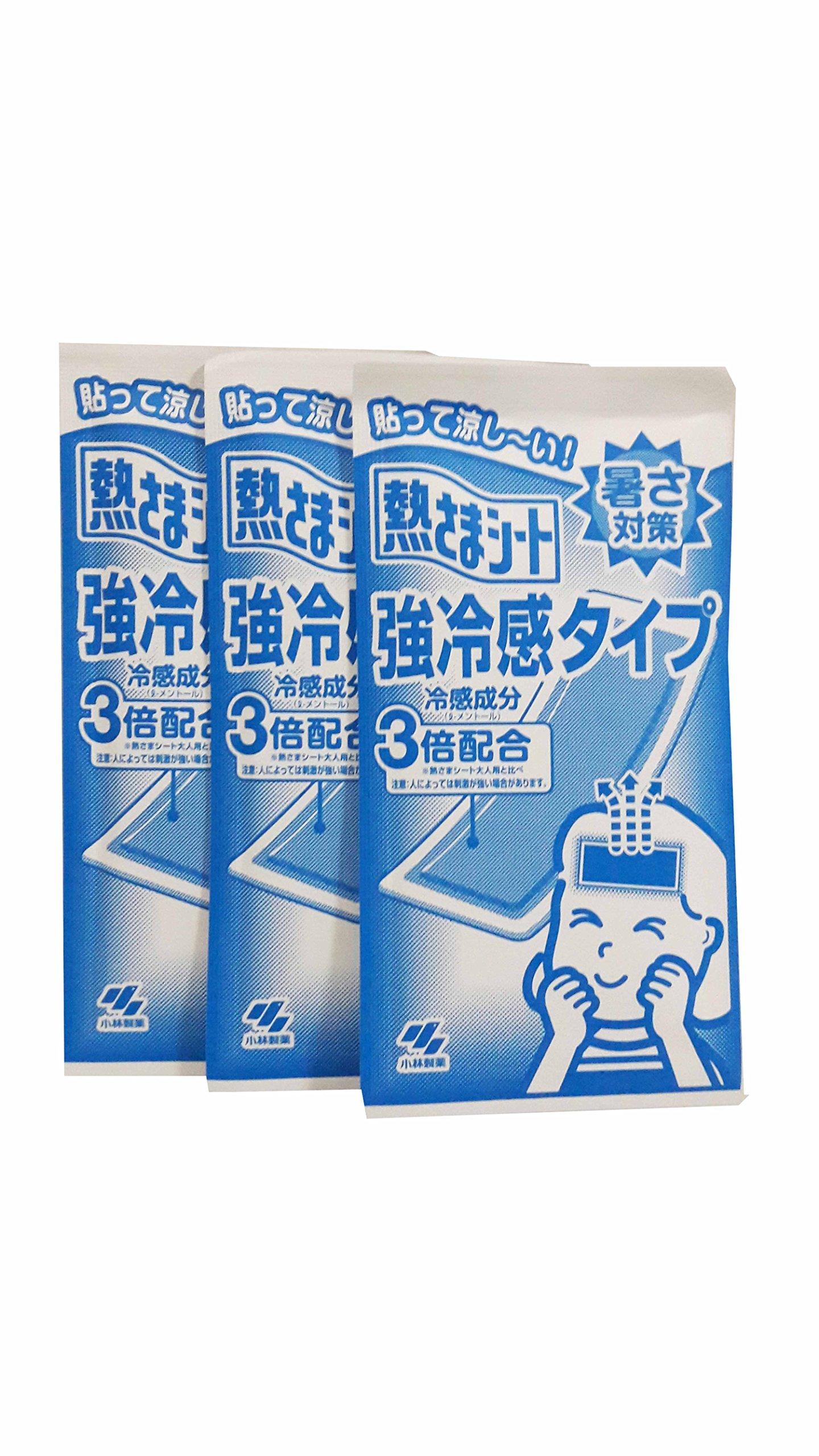 Kool fever Kool Fever, 2 Boxes of Kool Fever Extra Cool, Cooling Fever Patch, Super-Strong Cooling Effect Suitable When Feeling Hot. (Size : 50 Mm X 130 Mm/Sheet.), (6 Sheets/Box)