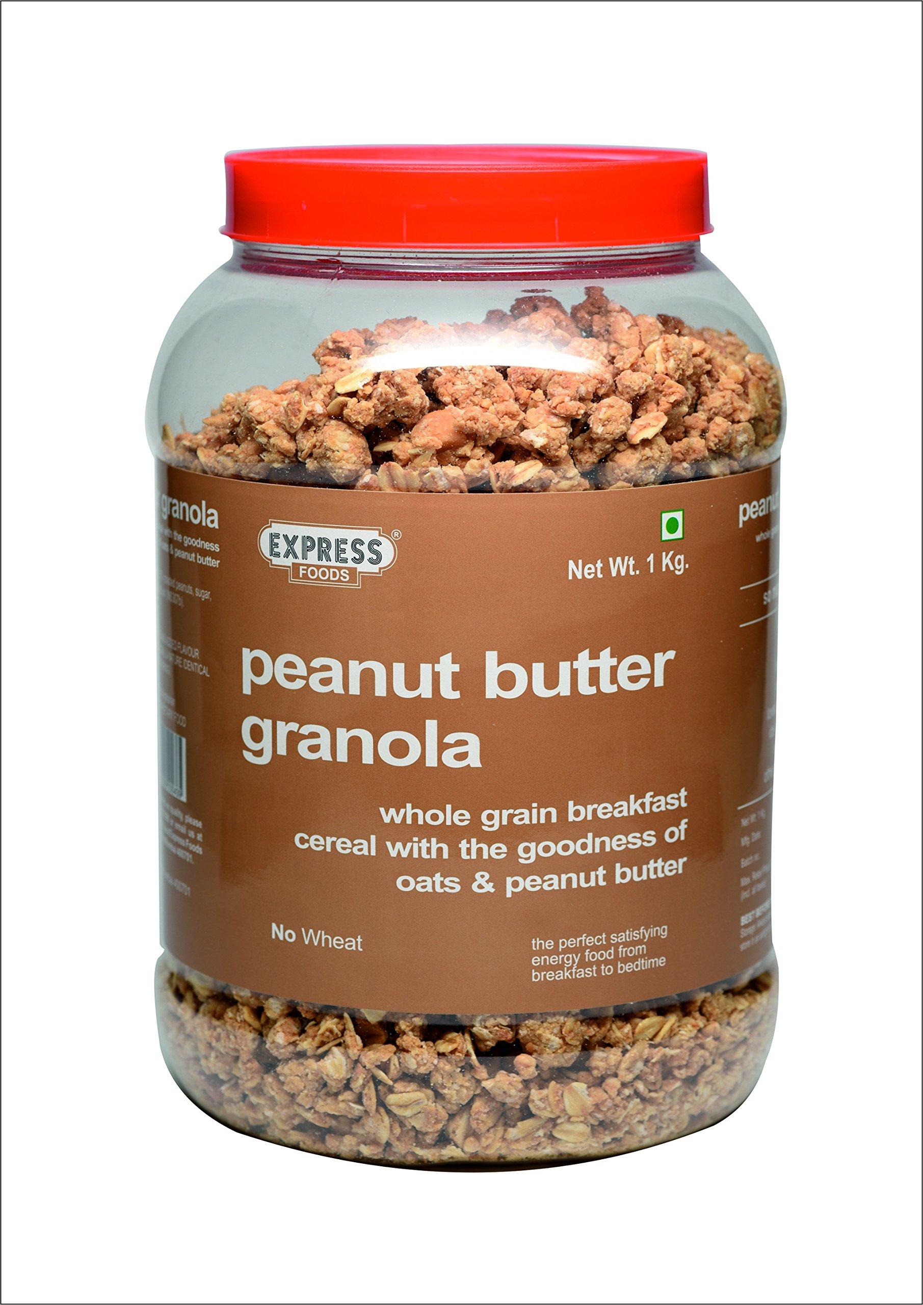 Express Foods Express Foods Peanut Butter Granola, 1kg