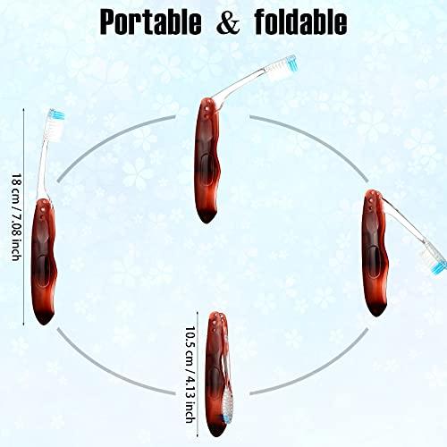 Patelai 12 Pieces Travel Toothbrush Travel Toothbrush Toothbrush Potable Travel Size Soft Toothbrush for Travel, Camping, School, Home, Business Trip