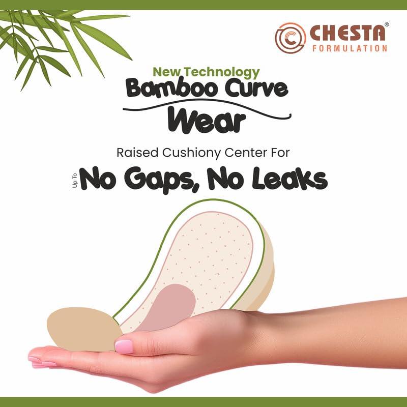 Helium Helium Biodegradable Bamboo Premium Sanitary Pads - (Pack Of 4= 90 Pads,50 Regular Pads XL + 40 Overnight Pads XXL),Pure Cottene,100% Rash-Free-Periods,High Absorbent, High Absorbent, Extra Long