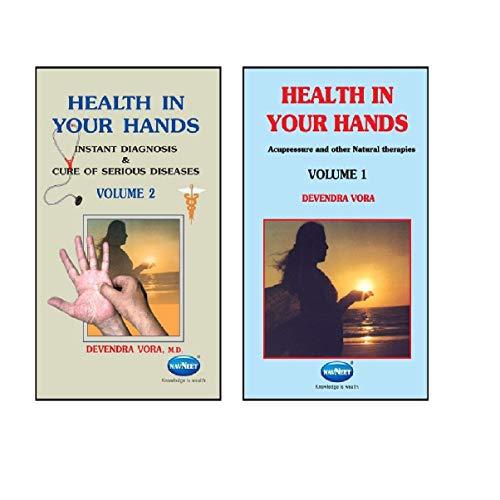 AHCS AHCS Acupressure Health In Your Hands Vol.1 and Vol.2 (E), Jimmy Star and Byol Magnet and Tape (Multicolour, Small)