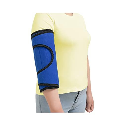 Zelen Elbow Brace Immobilizer Elbow Splint Arm Ulnar Nerve Brace Support Cubital Tunnel Fracture Elbow Braces Medical Stabilizer for Men Womens Youth Large Pm Night Time Sleeping Immobilizing Equipment (L)