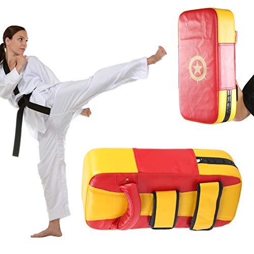 HUADM Target Pad, Wear Resistance PU Leather Takwondo Target, Taekwondo Kick Pad, Kick Punching Pad, High Density Tear Resistant for Home Daily Training