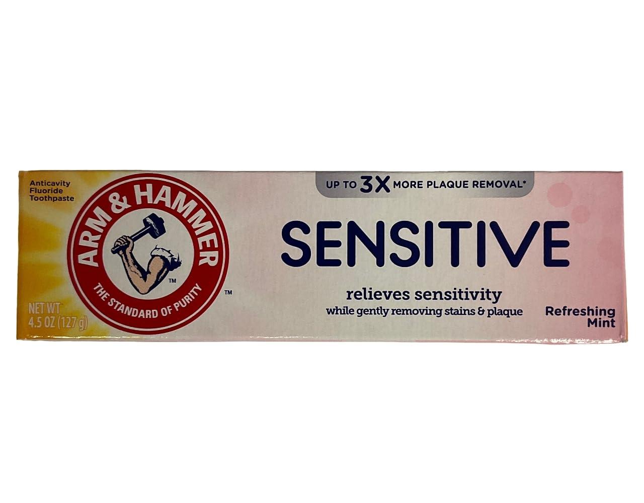 Arm & Hammer Arm & Hammer Sensitive Multiprotection Toothpaste with Orajel, 4.5 Ounce