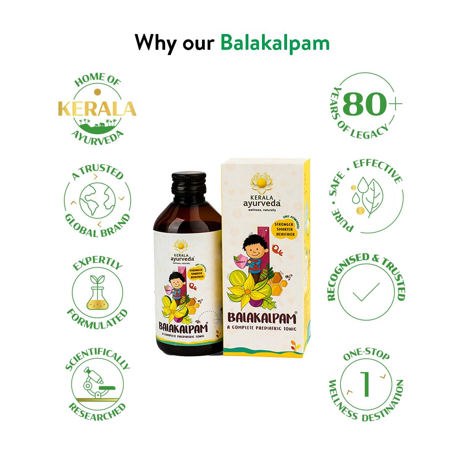 KERALA ayurveda KERALA ayurveda Balakalpam - 200 ml (Pack of 2), Brown