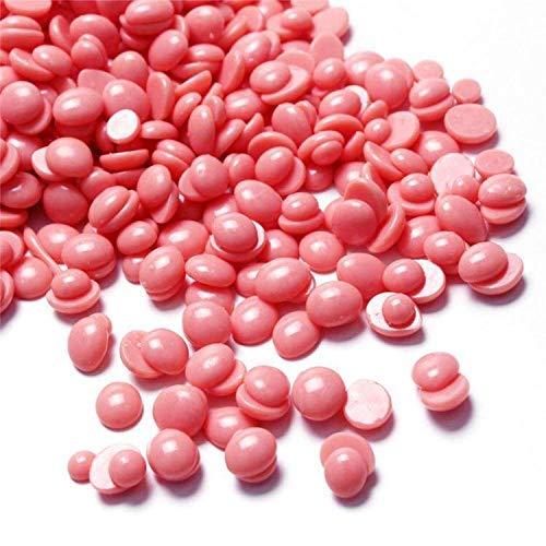LEGORATE Legorate Rose Pink Hard Wax Beads All Purpose Painless Hair Removal Stripless Wax 200 GM (Pink))