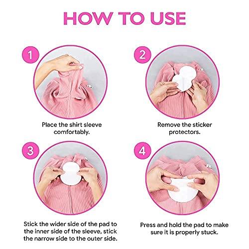 CHAMPEX CHAMPEX Underarm Sweat Pads - Disposable Armpit Sweat Pads To Fight Hyperhidrosis And Excessive Sweating For Women And Men - Non Visible Dress Shields