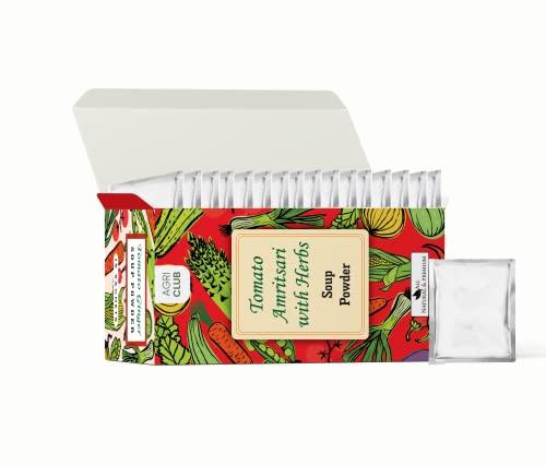 AGRI CLUB Agri Club Instant Tomato Ginger Soup Powder 15 Sachets, Each 15gm