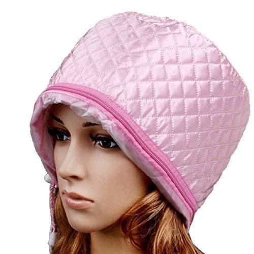 MOBDESK MOBDESK Hair Care Thermal Head Spa Cap Treatment with Beauty Steamer Nourishing Heating Cap, spa cap steamer, hair steamer cap, Spa Cap For Hair, Spa Cap Steamer For Women (PINK CAP) 0987