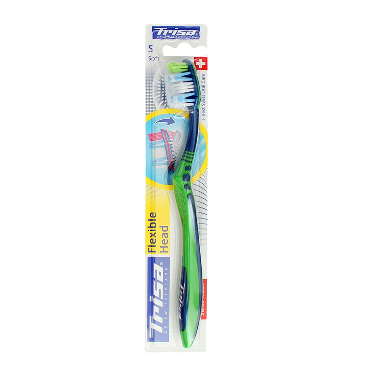 TRISA Trisa Flexible Head Soft Toothbrush (Assorted Color)