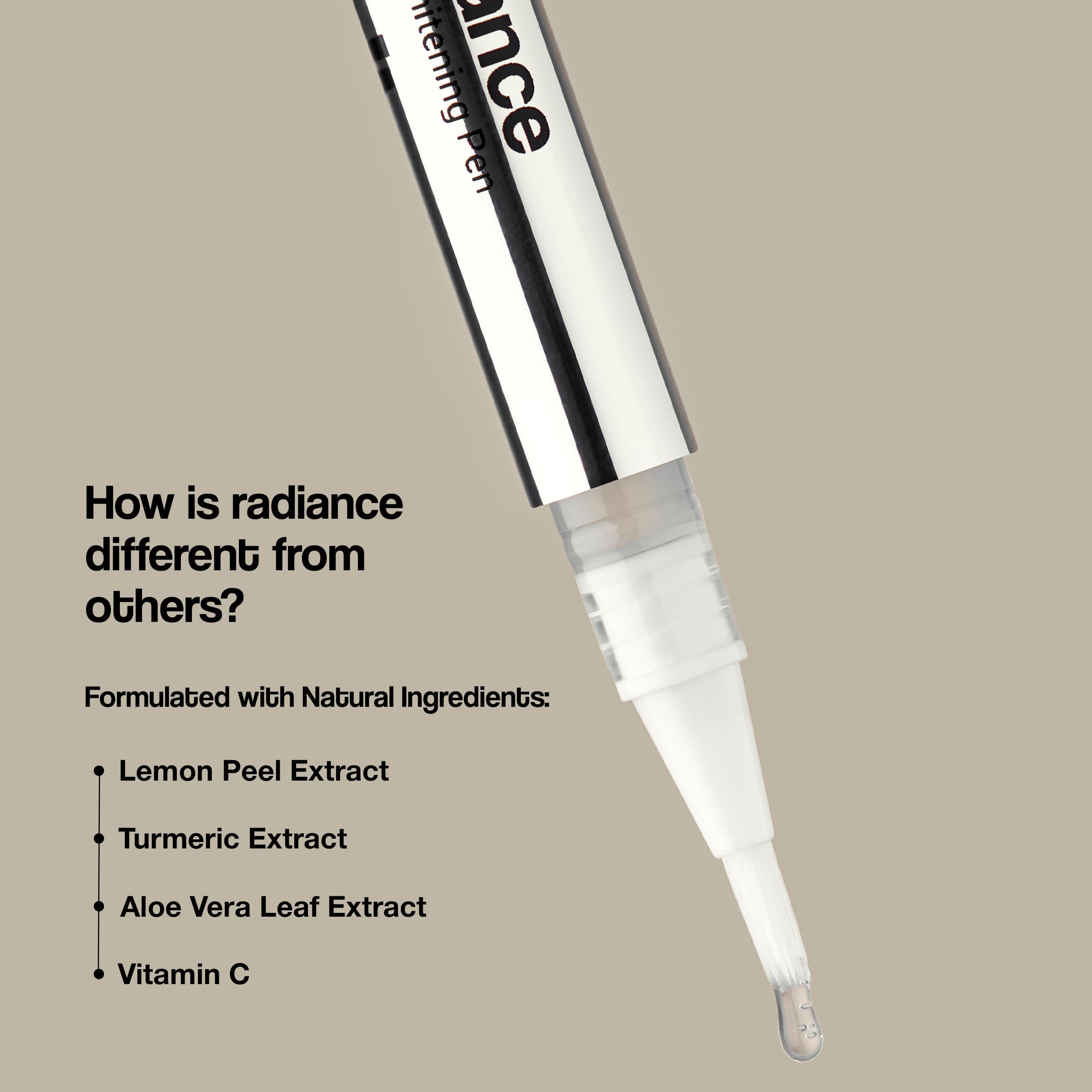 Salt Salt Radiance Teeth Whitening Pen | Control Stain Build-Up | Dental Maintenance & Brightening | Lemongrass Flavour | 2.5ml