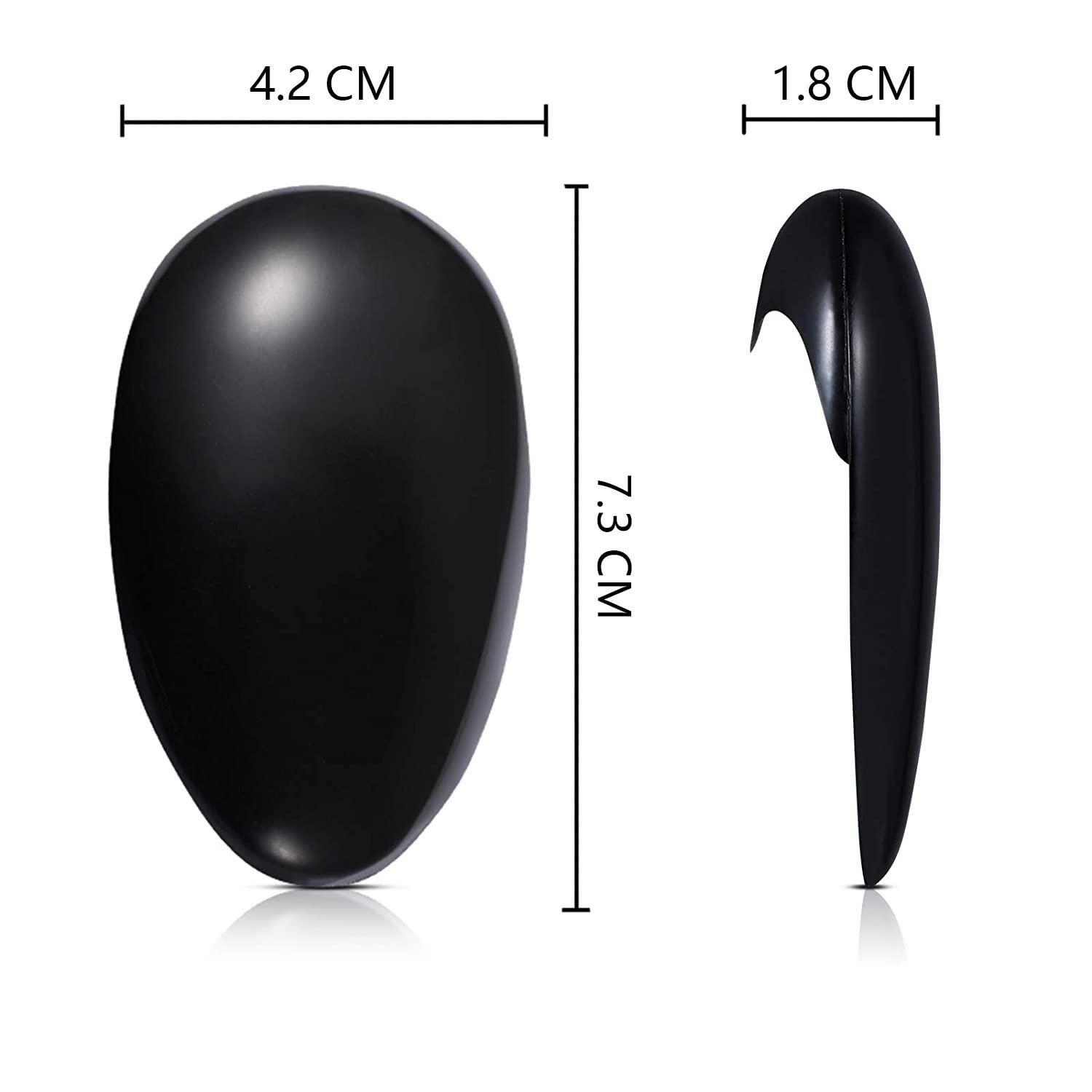 BowieMall Bowiemall Ear Covers for Hair Dye Coloring Ear Cover Pads Shield Protector Earmuff Ear Caps Hair for Salon Coloring Hair