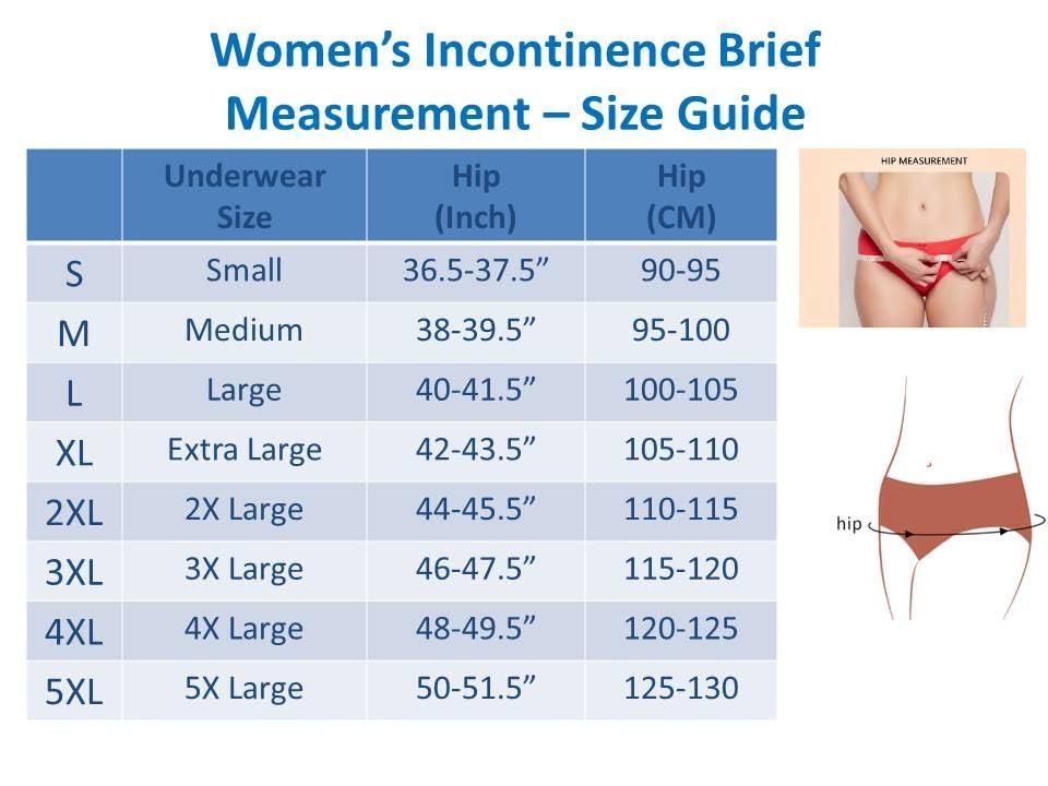 Wemyc Wemyc Incontinence Underwear For Women I Washable & Reusable I For Medium Leaks I Adult Diaper I Bedwetting Panty I Colour Raspberry & Purple (S)