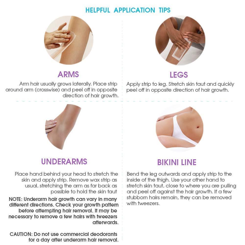 Surgiwax Surgi-Care Surgi-Wax Wax Honey Body Wax Strips