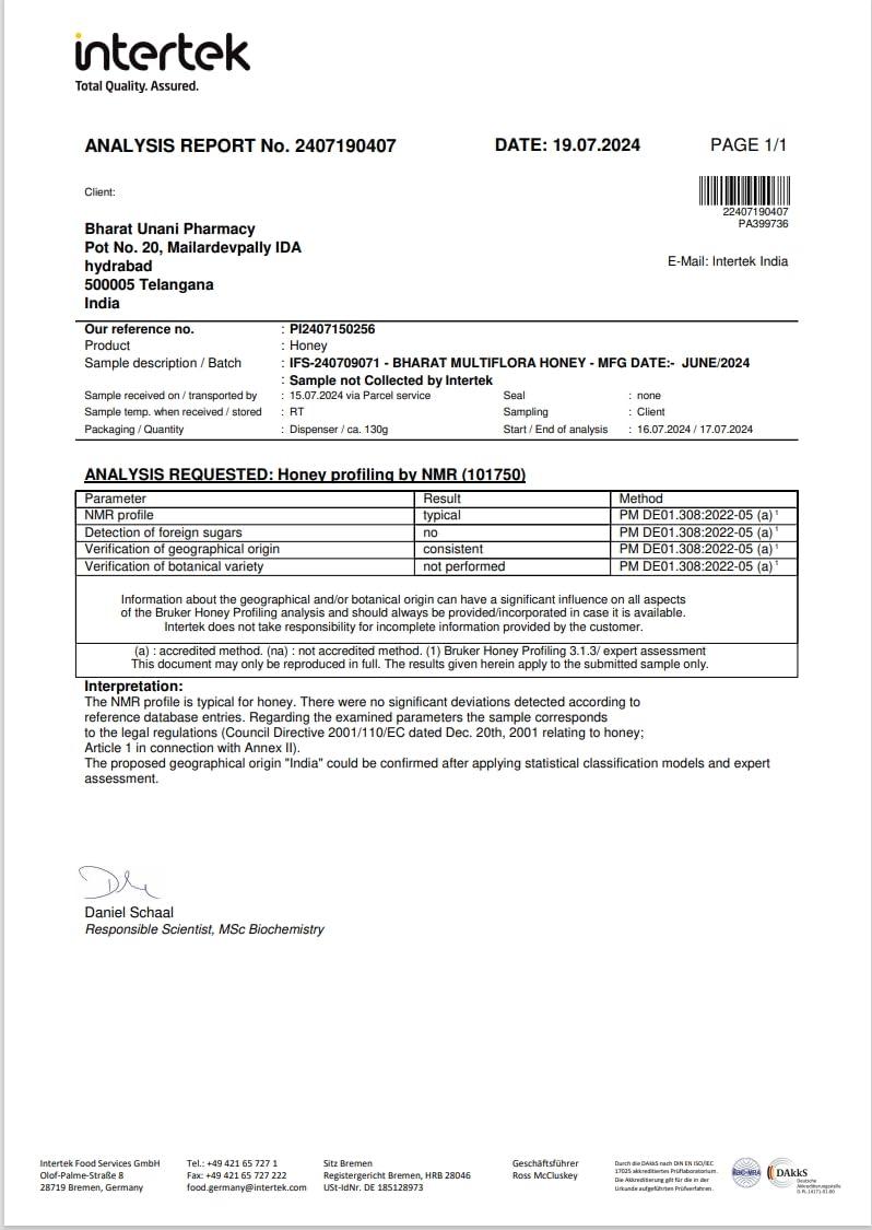 Bharat Honey Agmark Grade 'A' Bharat Honey Agmark Grade 'A' Honey, 500 Grams