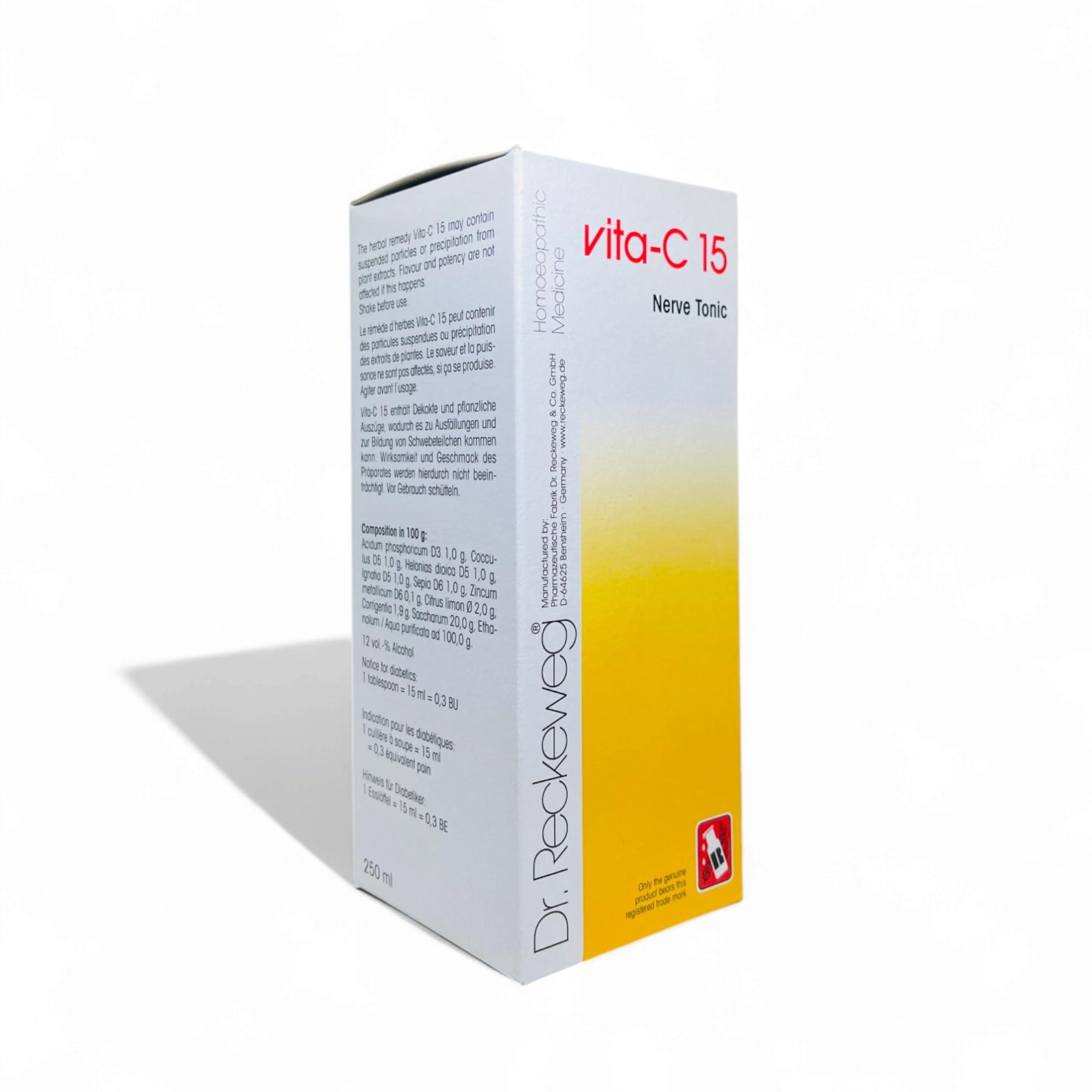 Dr.NL Dr Reckeweg R15 Vita-C15 250ml Germany