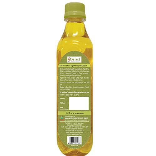 6th Element 6th Element Olive Oil Cold Pressed |Jaitoon Oil |Cold Pressed Olive Oil for Sauteing & Cooking (150 ml)