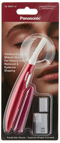 Panasonic Panasonic ES-WF61RP401 Women Facial Hair Shaver Trimmer with Eyebrow Shaper, Rouge Pink