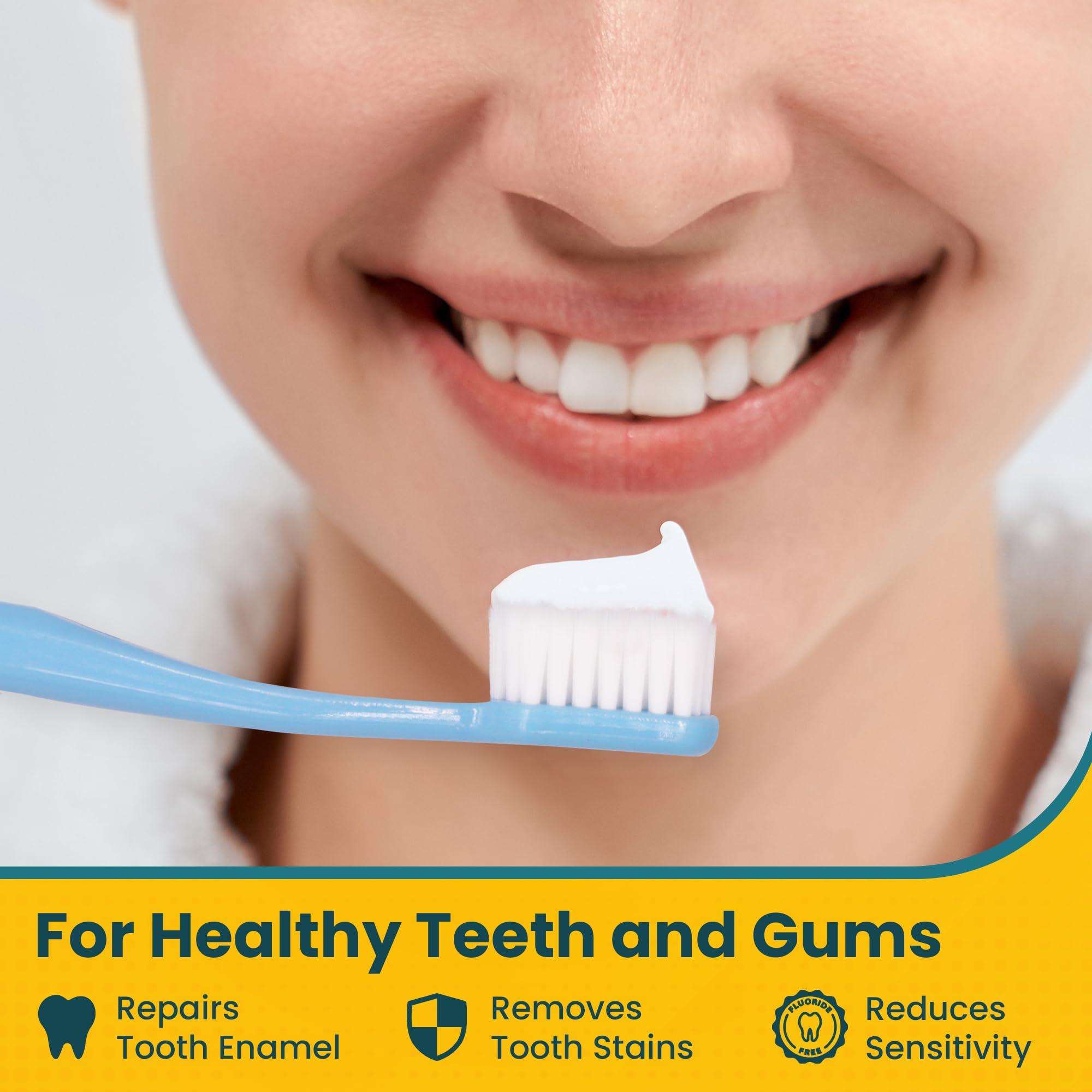 Pearlie White Pearlie White Active Remineralization Toothpaste - Fluoride Free (3.8oz) 110gm